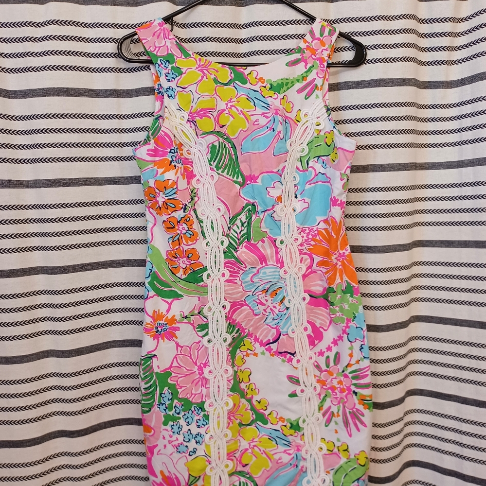 Lily Pulitzer mini dress, size 4, multicolored